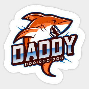 Daddy Shark Sticker